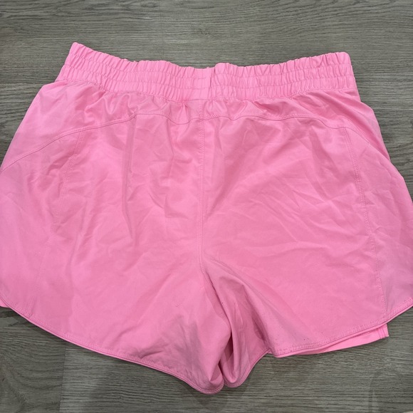 Avia Women's High Rise Running Shorts with Bike Liner Pink Delight Sz XL (16-18) - Picture 6 of 6